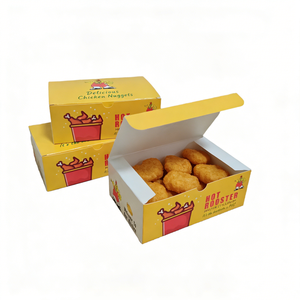 Scatole Personalizzate per Patatine Fritte da Asporto, Contenitori per Fast Food e Camion Gastronomici, Scatole per Pollo Fritto e Nuggets - Product Image 3