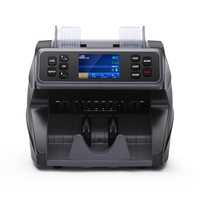 Contador de Billetes Automático de Grado Bancario con Pantalla LED, Contador de Valor Multidivisa, Clasificador de Billetes de Alta Velocidad de 1500 Piezas/Minuto