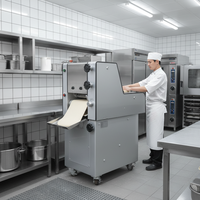Façonneuse à pâte électrique NFT M-230J personnalisée avec protection contre la surchauffe, équipement de boulangerie professionnel pour cuisines commerciales