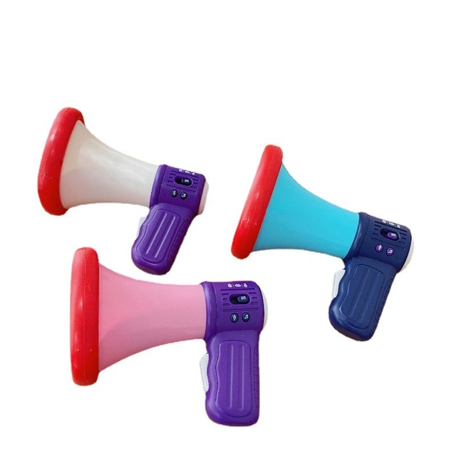 Small Plastic Loudspeaker Toy Speaker Children's Amplifier Voice-Changing Microphone Funny Baby Internet Celebrity Handheld