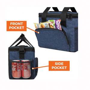 Bolsa Térmica 100% Hermética con Aislamiento Térmico, Logotipo Personalizado con Prensado en Caliente, Bolsa Térmica Portátil para Picnic y Almuerzo - Product Image 5