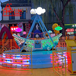 <span class=keywords><strong>Bateau</strong></span> de fête foraine électrique pour enfants, 12 places, mini-balançoire extérieure, manège pour enfants, <span class=keywords><strong>bateau</strong></span> pirate à vendre - Product Image 2