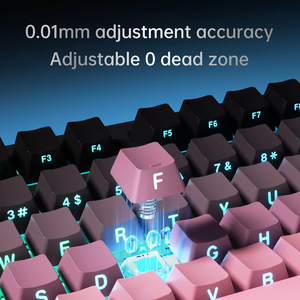 AJAZZ AK980 MAX <span class=keywords><strong>Clavier</strong></span> mécanique à interrupteur magnétique 0.01mm 8K Taux de vote Swap à chaud RGB <span class=keywords><strong>Clavier</strong></span> de jeu filaire - Product Image 5