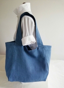 Polyester Laundry <b>Bag</b> for hotel, Laundry <b>Bag</b> for Clothes, Reusable White Cotton Linen Pouch Soft Clothes - Product Image 5