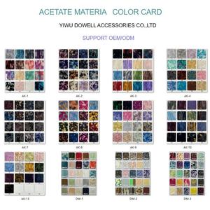 Dowell Vintage stile europeo e americano Clip delicato acetato conchiglia stella marina delfino artiglio laterale con tema oceano fermaglio per capelli - Product Image 6