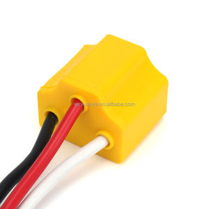 H4 kawat harnes relai Halogen 2 lampu depan keramik pengendali soket steker Kit untuk mobil lampu depan mobil - Product Image 2