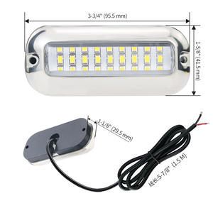 Luz Subacuática LED Roja de Acero Inoxidable 316 Popular Transfronteriza para Yates/Barcos 12/30V Luces para Piscinas - Product Image 2