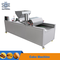 Machine à gâteaux automatique industrielle et machine à garniture avec four à pâtisserie en acier inoxydable 304, capacités de fabrication de biscuits, grande capacité