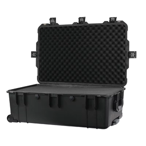 Valise de protection rigide DRX avec roulettes, résistante à l'eau et aux chocs, avec mousse et roues, verrouillage breveté - Product Image 1