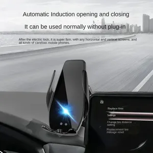 Soporte para Teléfono con Cargador Inalámbrico para Pantalla de Coche <span class=keywords><strong>Mazda</strong></span> CX5 <span class=keywords><strong>CX</strong></span>-<span class=keywords><strong>5</strong></span> <span class=keywords><strong>2022</strong></span>, Modificación de Navegación <span class=keywords><strong>Interior</strong></span>, Tamaño de 10.25 Pulgadas - Product Image 3
