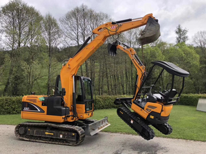 Prix de la nouvelle excavatrice sur chenilles Rhinoceros 2,8 tonnes XN28 avec cabine, mini-excavatrice - Product Image 4