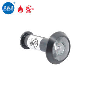 Mirilla <span class=keywords><strong>de</strong></span> Seguridad <span class=keywords><strong>para</strong></span> Puerta Comercial Moderna, Gran Angular, <span class=keywords><strong>de</strong></span> Latón, con Certificación UL, Resistente al Fuego - Product Image 3