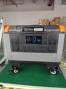 สถานีไฟฟ้าพกพา 3000w Lifepo4 เครื่องกำเนิดพลังงานแสงอาทิตย์ 230v ปลั๊กแบบยุโรป สำหรับกรณีฉุกเฉินและกิจกรรมกลางแจ้ง - Product Image 4