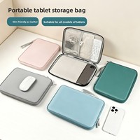 iPad için PU Deri Tablet Kılıfı ve Taşınabilir Dizüstü Bilgisayar Kılıfı, Depolama Alanı ve Koruyucu Kapaklı (Çin Malı)