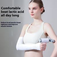 Mini pistolet de massage portable à percussion pour tissus profonds, masseur musculaire 6 vitesses 3200 tr/min pour le cou, le dos, les épaules, la récupération sportive et la thérapie