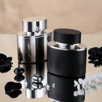 Flacon de parfum en verre de luxe unique et haut de gamme de 80 ml, vide, avec vaporisateur, magnifique, par le fabricant Anding