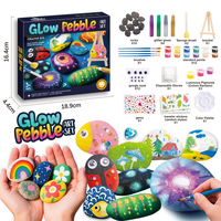 Peinture DIY Glow in the Dark River Rocks Kit de peinture Arts et artisanat pour enfants