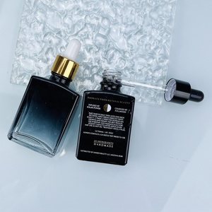 ขวดแก้วฝ้าทรงเหลี่ยมแบบหยดสำหรับบรรจุน้ำมันบำรุงผิว น้ำมันหอมระเหย หรือน้ำมันสำหรับจัดการหนังกำพร้า ขนาด 30 มล. 50 มล. 100 มล. - Product Image 3