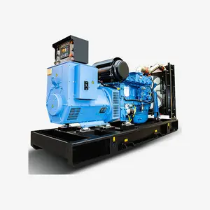 Yüksek kaliteli Cummins açık 3 fazlı dizel jeneratör seti 100W 20KW 230V sessiz Model elektrik kontrol DC çıkış tipi