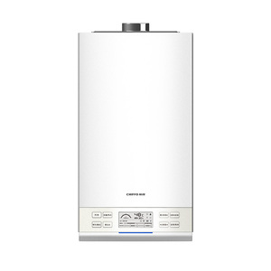 Chaudière murale sans réservoir à <span class=keywords><strong>gaz</strong></span> combinée en acier inoxydable 14L, alimentée au <span class=keywords><strong>gaz</strong></span> naturel et à l'électricité, avec plusieurs dispositifs <span class=keywords><strong>de</strong></span> sécurité en cuivre - Product Image 2