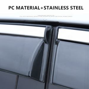 Déflecteurs de vent pour SUBARU XV 2018-2023, visières de fenêtre, accessoires automobiles, pare-pluie de porte, pare-soleil INJECTION - Product Image 4