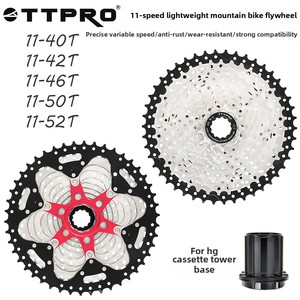 <span class=keywords><strong>Cassette</strong></span> TTPRO de 11 Velocidades 11-40 Dientes para Bicicleta de Montaña <span class=keywords><strong>11S</strong></span> 11-42T 46T 50T 52T para Rueda Libre de Bicicleta de 9-10 Velocidades - Product Image 5