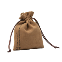 Vente en gros de pochettes en velours personnalisées pour bijoux, 7x9 cm, avec cordon de serrage, pour collier, boucles d'oreilles, emballage cadeau
