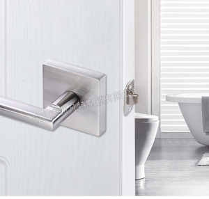 Luxury Zinc Alloy Easy to Install Double Sided Bedroom/<strong>Bathroom</strong>/Passage <strong>Door</strong> Handle Lever <strong>Lock</strong> for Indoor <strong>Door</strong> <strong>Lock</strong> - Product Image 3