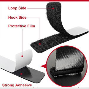 20 Bộ tự dính thêm mạnh mẽ hai mặt dính với trở lại dải Fastener - Product Image 5