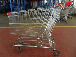 RH-SM210 <span class=keywords><strong>210l</strong></span> अमेरिकी शैली सुपरमार्केट शॉपिंग ट्रॉलियों और गाड़ियां सुपर शॉपिंग कार्ट ट्राली - Product Image 3