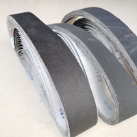 Courroie abrasive en tissu souple Deerfos JC122 pour le ponçage, au carbure de silicium, pour le polissage du métal