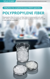 Fibre de polypropylène spéciale pour la prévention des fissures du béton cimenté - Product Image 6