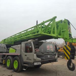 Grue de camion hydraulique d'occasion 80T efficace pour levage lourd et transport de matériaux - Product Image 1