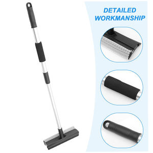 מוט מוט מוט מוטה עם ספוג מנקה חלון, רצועת גומי רכה קל לשימוש ביתי - Product Image 3