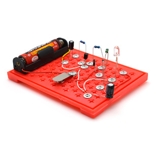 Circuito electrónico para estudiantes, accesorios electrónicos, lámpara LED <span class=keywords><strong>de</strong></span> ahorro <span class=keywords><strong>de</strong></span> energía, tecnología STEM, modelo <span class=keywords><strong>de</strong></span> popularización <span class=keywords><strong>de</strong></span> <span class=keywords><strong>ciencia</strong></span> creativa - Product Image 4