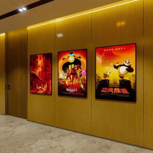 A4 Kích thước LED ánh sáng acrylic tinh thể hộp siêu mỏng mỏng adverting ánh sáng Hộp bảng đứng Menu hiển thị lightbox - Product Image 2