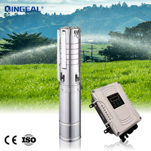 Bomba pompa Solare per il pozzo profondo 3 pollici di diametro di acqua sommergibile testa 30 meter dc bldc motore sommergibile profondo solare bene pompe - Product Image 2