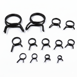 Collier de serrage réglable à double fil pour tuyau en silicone, conduite de carburant, tuyau d'eau - Product Image 3