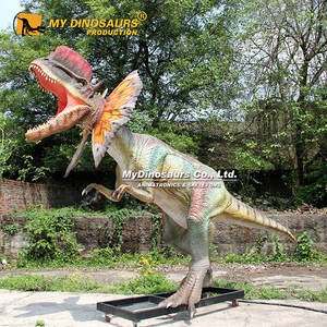 Tête de dinosaure animatronique pour <span class=keywords><strong>parc</strong></span> à thème sur les dinosaures - Product Image 3