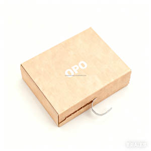 Commercio all'ingrosso personalizzato cartone ondulato Kraft Mailer scatola con Spot UV per scarpe Online panni giocattoli bottiglie regalo - Product Image 5