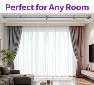 Автоматический алюминиевый карниз для штор, потолочный, для дома - Product Image 5