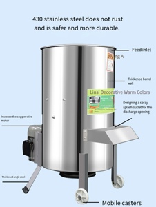 Factory Direct Sale Multifunctional Stainless Steel <strong>Vegetable</strong> <strong>Cutter</strong> Suitable for Grinding Feed for Chicken Duck and Goose - Product Image 3