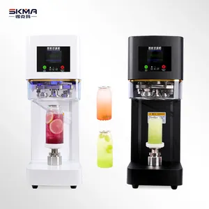 2023 New Factory Direct Sale Fully Automatic Machine Bubble Tea Coffee Soda Can Sealer Machine