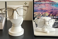 Support à lunettes humanoïde créatif et original, décoration de bureau amusante, support de rangement pour lunettes de poste de travail