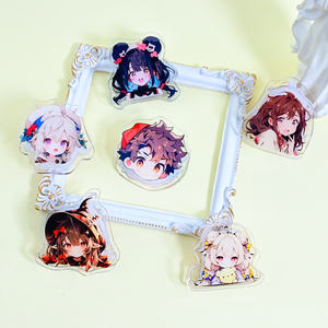 उच्च गुणवत्ता वाले कस्टम ऐक्रेलिक क्लिप्स एनीमे प्लास्टिक पेपर फ़ोल्डर, चिपचिपे नोट्स के लिए प्यारे क्लैंप - Product Image 2