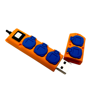 Ổ cắm điện đa năng USB 3.0 PVC tùy chỉnh, màu sắc và hình dạng tùy biến, bền bỉ, kèm Ổ <span class=keywords><strong>flash</strong></span> USB 4GB-512GB dùng làm quà tặng khuyến mãi - Product Image 4