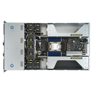 เซิร์ฟเวอร์ GPU แบบซ็อกเก็ตเดี่ยว Esc4000a‑e12 2U สำหรับการอินเฟอเรนซ์ LLM การปรับแต่งที่ละเอียดอ่อน รองรับงานโหลดของ Genai รองรับ GPU แบบสองสล็อต 4 ตัว Epyc 9004 90005 - Product Image 4