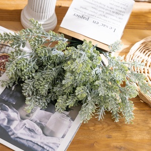 Factory Sale Artificial Flowers with <strong>Planted</strong> Milan Grass <strong>Eucalyptus</strong> Injection Molding Wholesale Wedding Decoration - Product Image 3