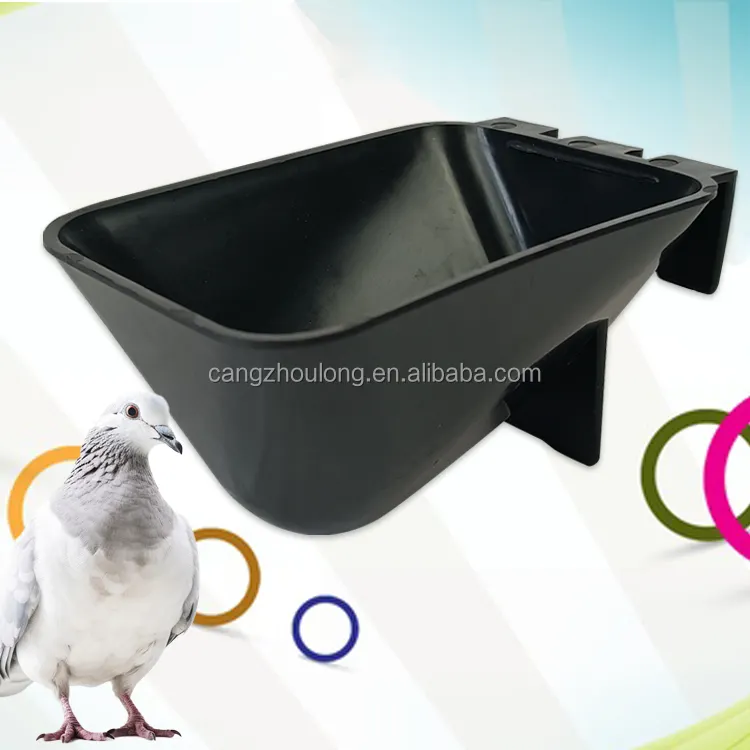 OEM ODM Wholesale Plastic Quail Poultry Chicken cage Cup Pigeon Feeder Pigeon Supplies