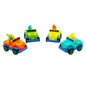 Pull Back Military Vehicle Plastic Friction <span class=keywords><strong>jeep</strong></span> Pull Back Car for Kids Surprise Egg Toys - Product Image 6